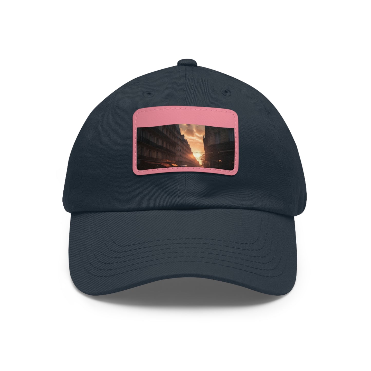 Parisian Twilight Street Baseball Cap