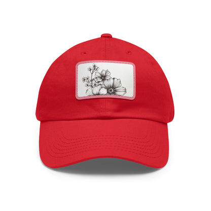 Blossom Blooms HandDrawn Baseball Cap