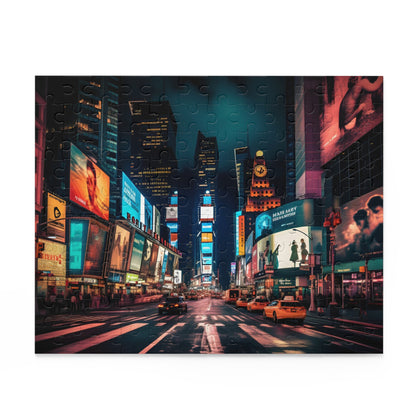 Times Square Night Puzzle