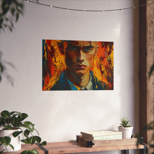 this poster showcases Draco's unexpected artistic talent and invites you to discover hidden depths within yourself. Makes a great gift for any occasion. .