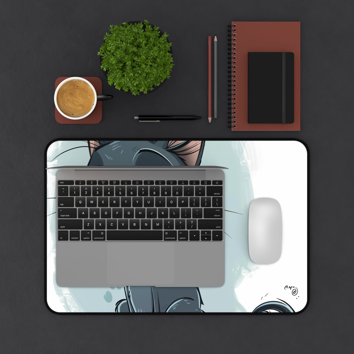 Neon Jungle Desk Mat: Elevate Your Workspace