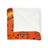 Sunset Made of Music Notes — Plush Fleece Throw Blanket — Product Detail View 5