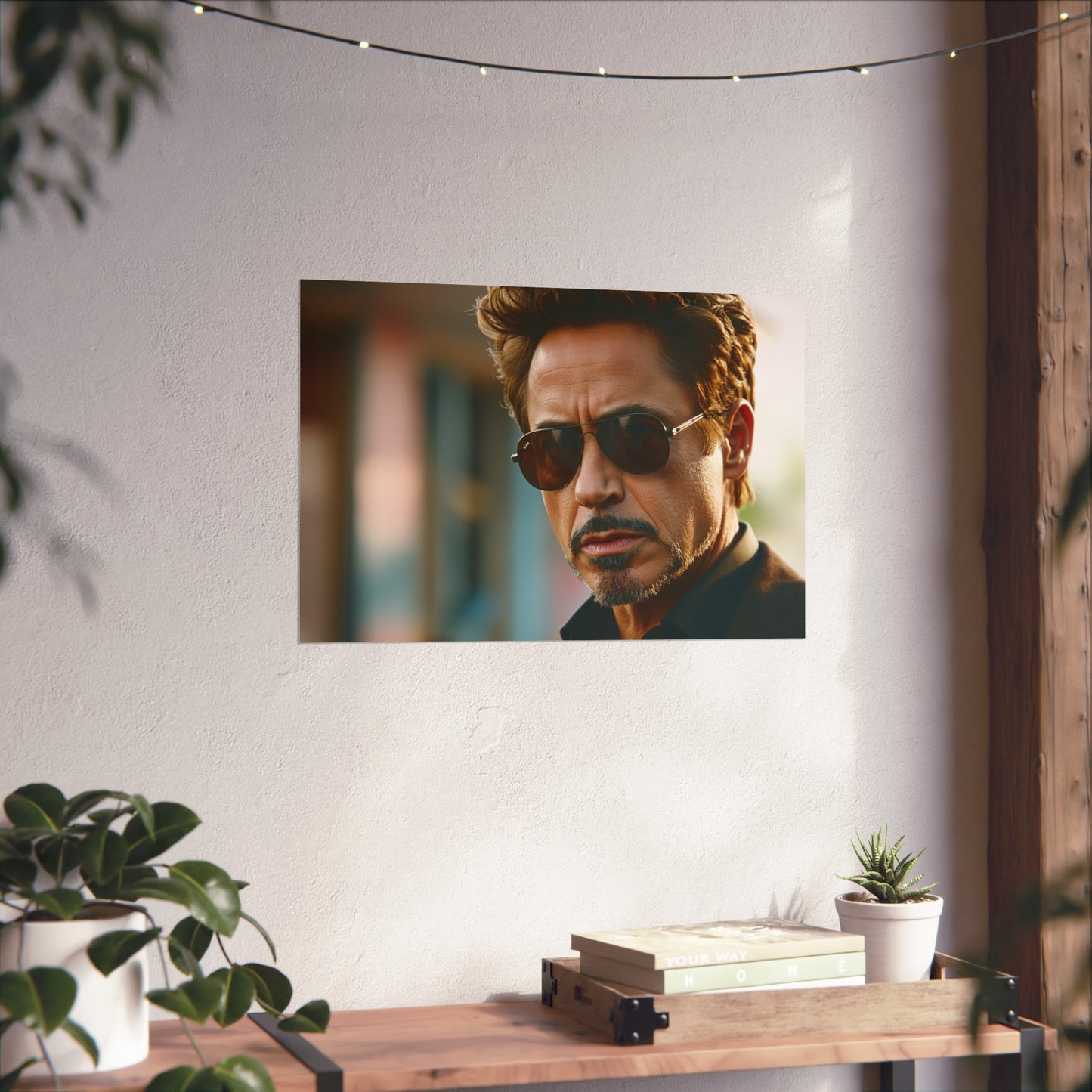 and signature style of this award-winning actor. Adorn your walls with this evocative tribute to one of Hollywood's most versatile stars