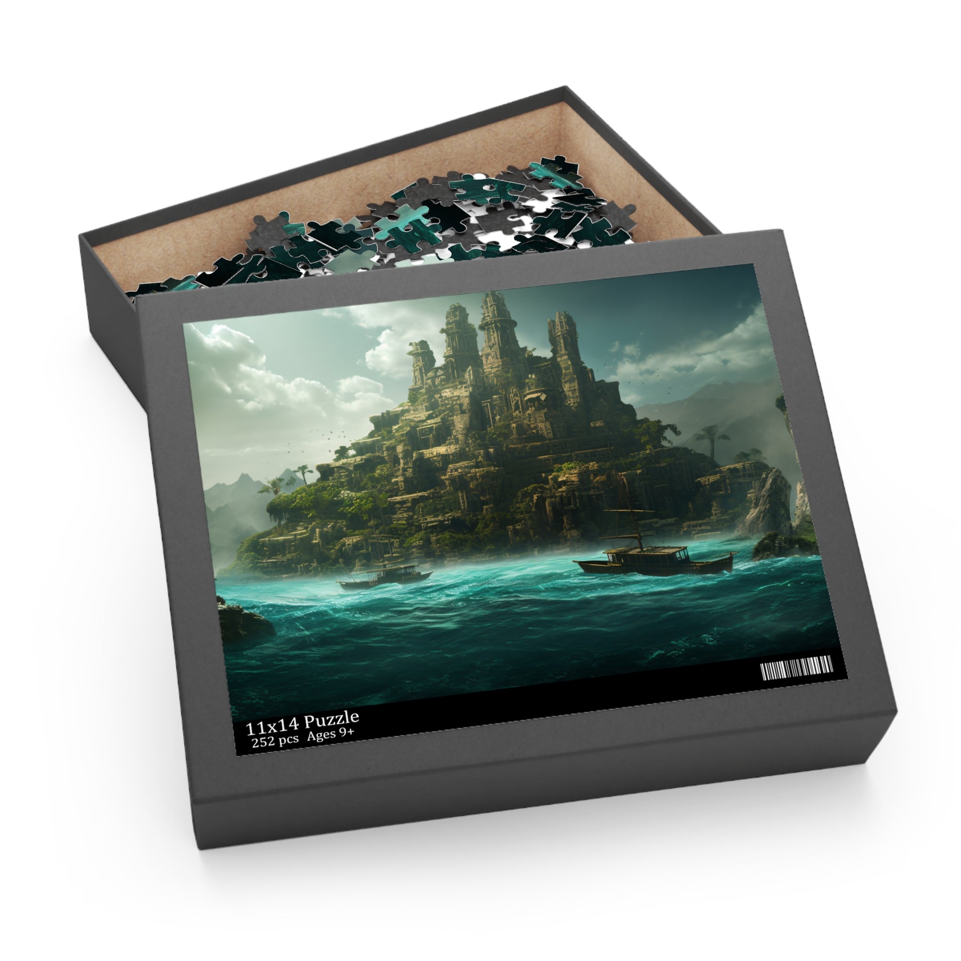 Stunning Lost Atlantis Jigsaw Puzzle - Captivating Underwater World Artwork