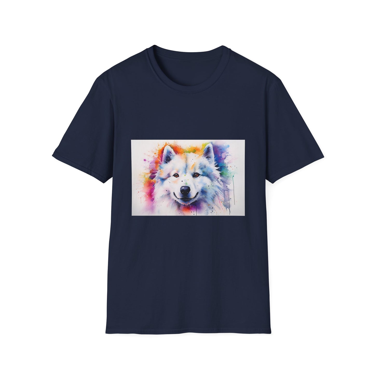 ❄️ Samoyed Spirit: A Watercolor Adventure of Playfulness and Freedom