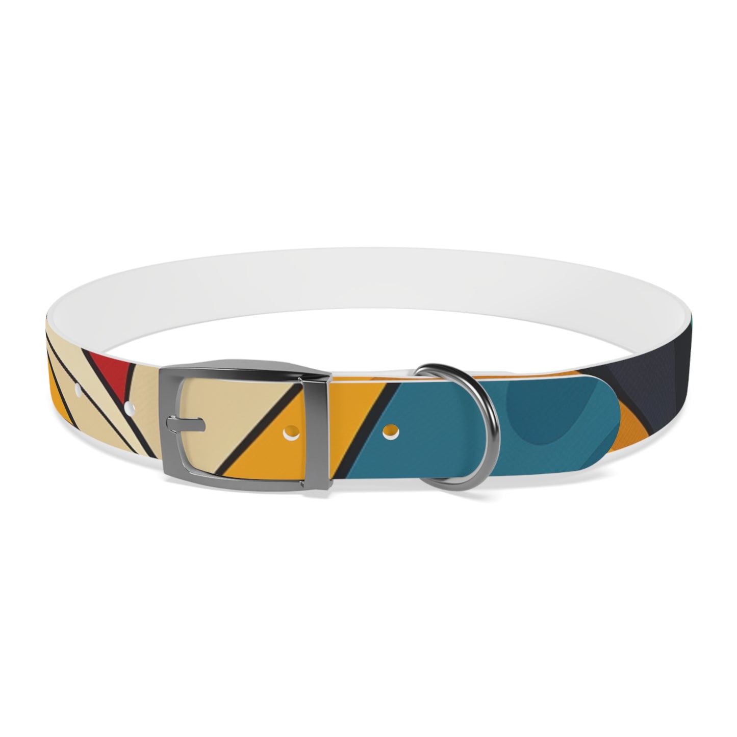 Retro Waves Dog Collar: Vibrant & Stylish