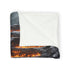 Lava Staircase in Frozen Jungle Plush Fleece Throw Blanket