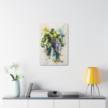 Hulk Lego Canvas Wall Art: Unleashed Fury of the Marvel Super Hero | Canvas | Art & Wall Decor, Canvas, Fall Picks, Hanging Hardware, Home & Living, Indoor, Top Spring Products, Valentine's Day promotion | Prints with Passion