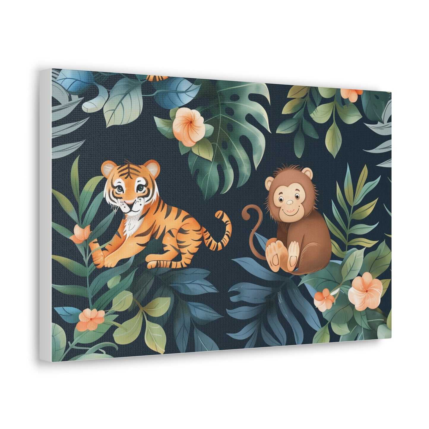 Tiger Jungle Safari Canvas Print