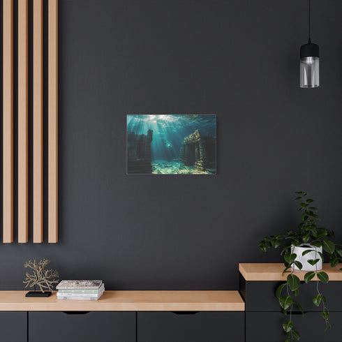 Sunken City Awakening with Energy (Edition II) — Canvas Wall Art — Product Detail View 5