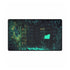 Overgrown Library with Glowing Books — XL & XXL Desk Mat — Gaming & Workspace Desk Setup View