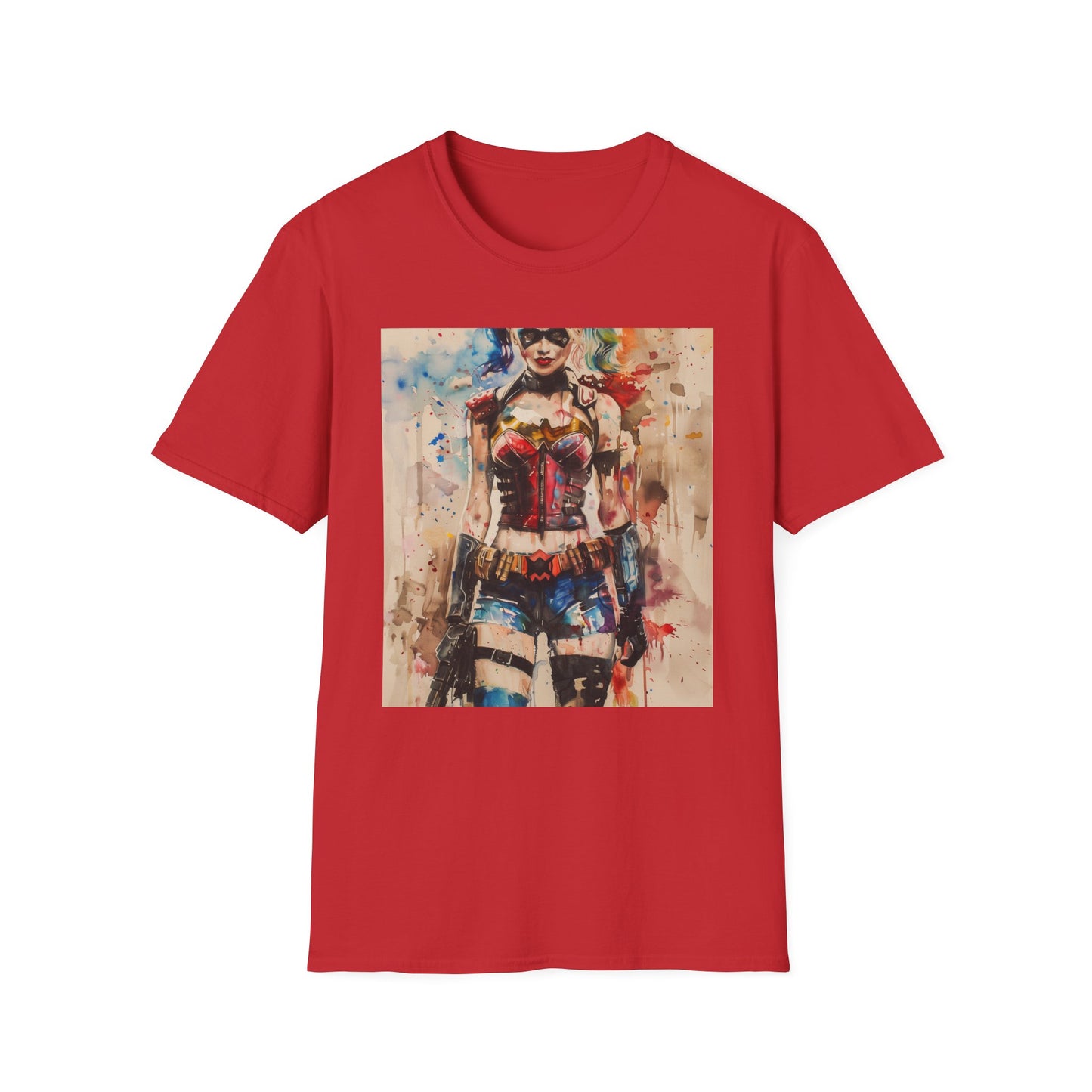 Gotham's Jester: A Harley Quinn T-Shirt