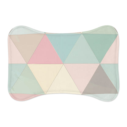 Chic Geometric Pet Feeding Mat