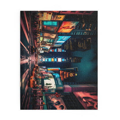 Times Square Night Puzzle