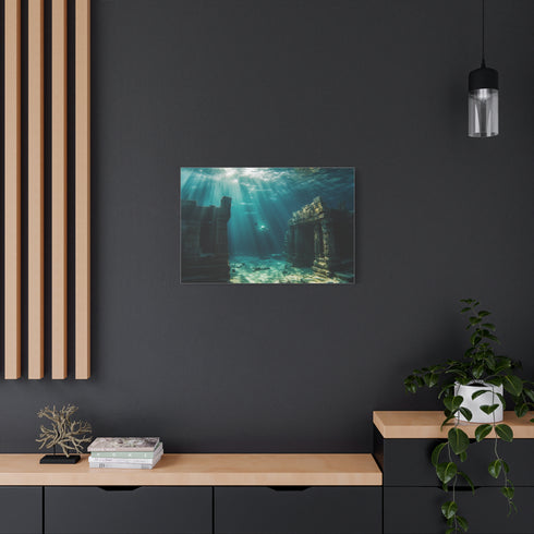 Sunken City Awakening with Energy (Edition II) — Canvas Wall Art — Product Detail View 8