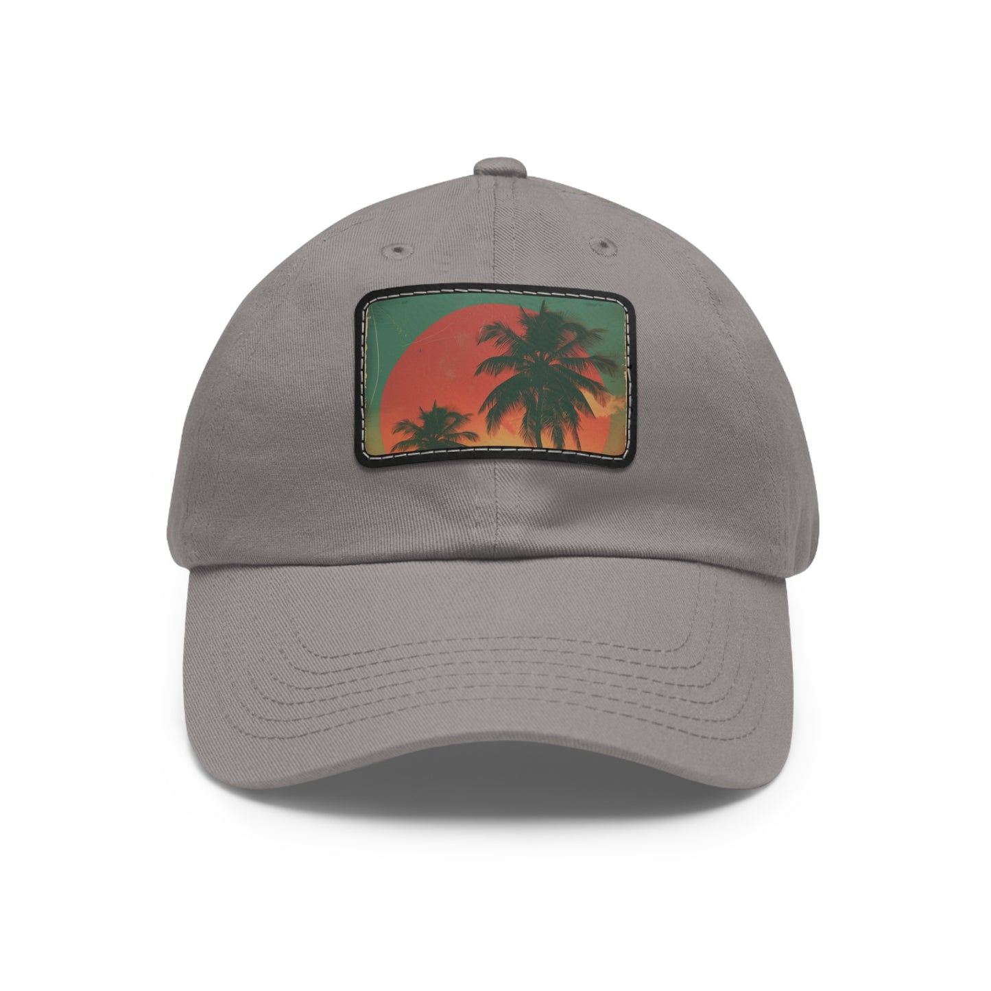 Vintage Sunset Paradise Cap