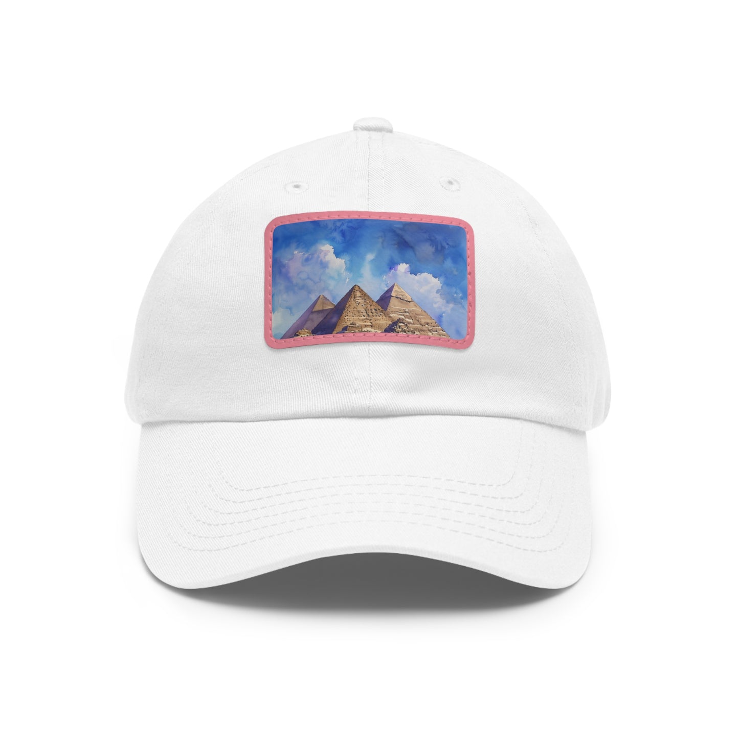 Pyramid Dreams: Egyptian Pyramids Watercolor Baseball Cap