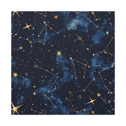 Celestial CD Constellation Stars Canvas | Canvas | Art & Wall Decor, Canvas, Fall Picks, Hanging Hardware, Home & Living, Indoor, Top Spring Products, Valentine's Day promotion | Prints with Passion