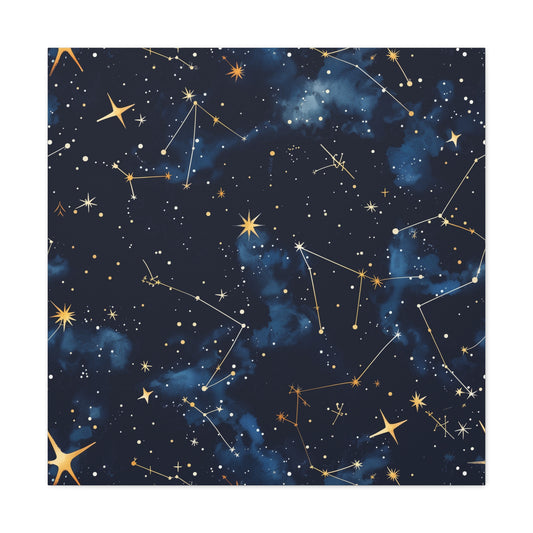 Celestial CD Constellation Stars Canvas | Canvas | Art & Wall Decor, Canvas, Fall Picks, Hanging Hardware, Home & Living, Indoor, Top Spring Products, Valentine's Day promotion | Prints with Passion