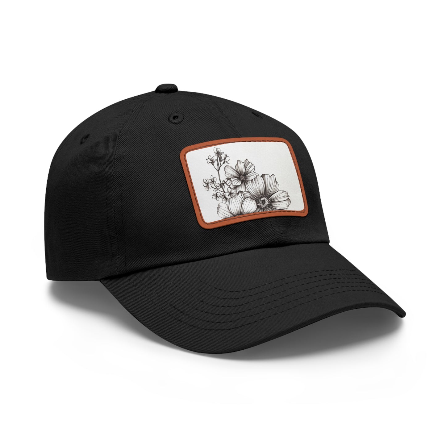 Blossom Blooms HandDrawn Baseball Cap