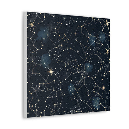 Starry Night Sky Canvas Print