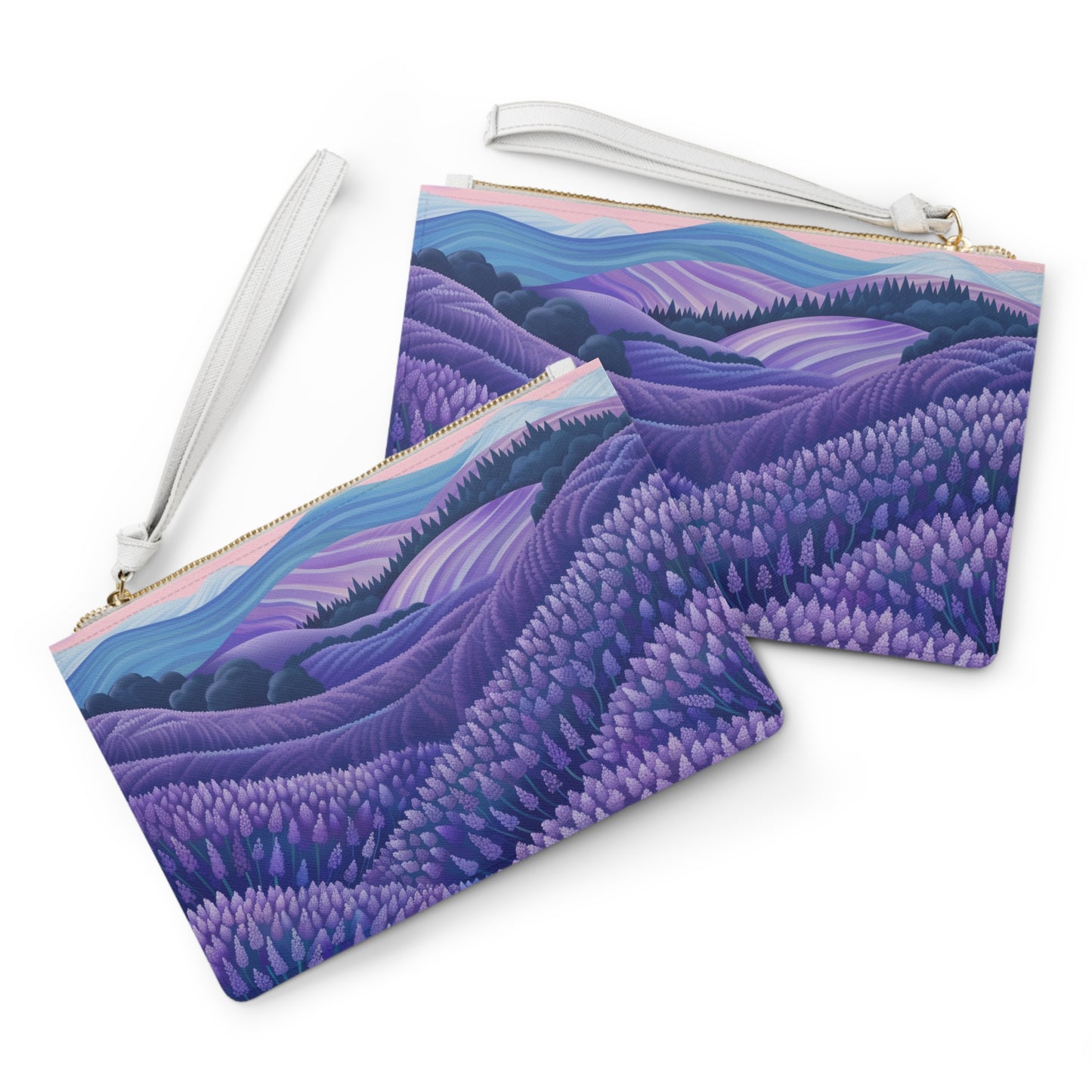 Lavender Fields Clutch Bag