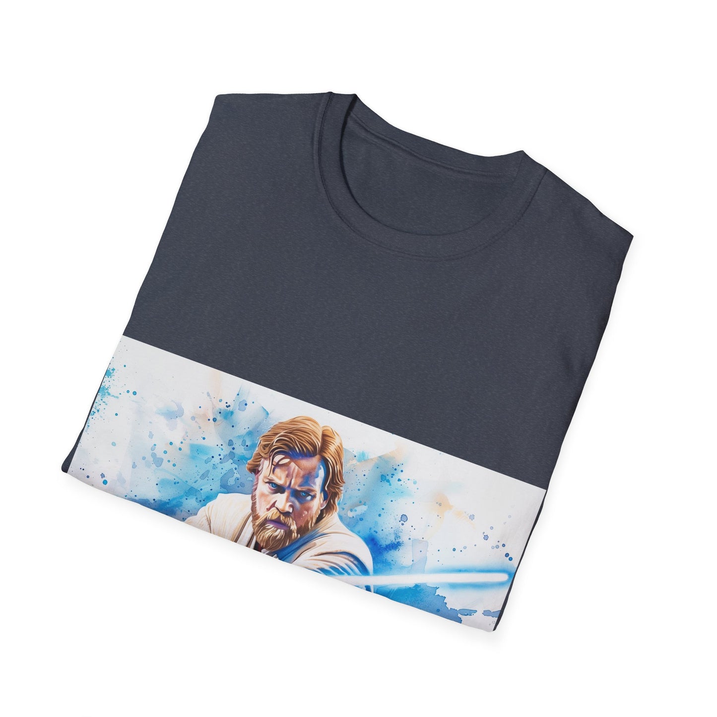 Blue Lightsaber Master Tee: Obi Wan Kenobi