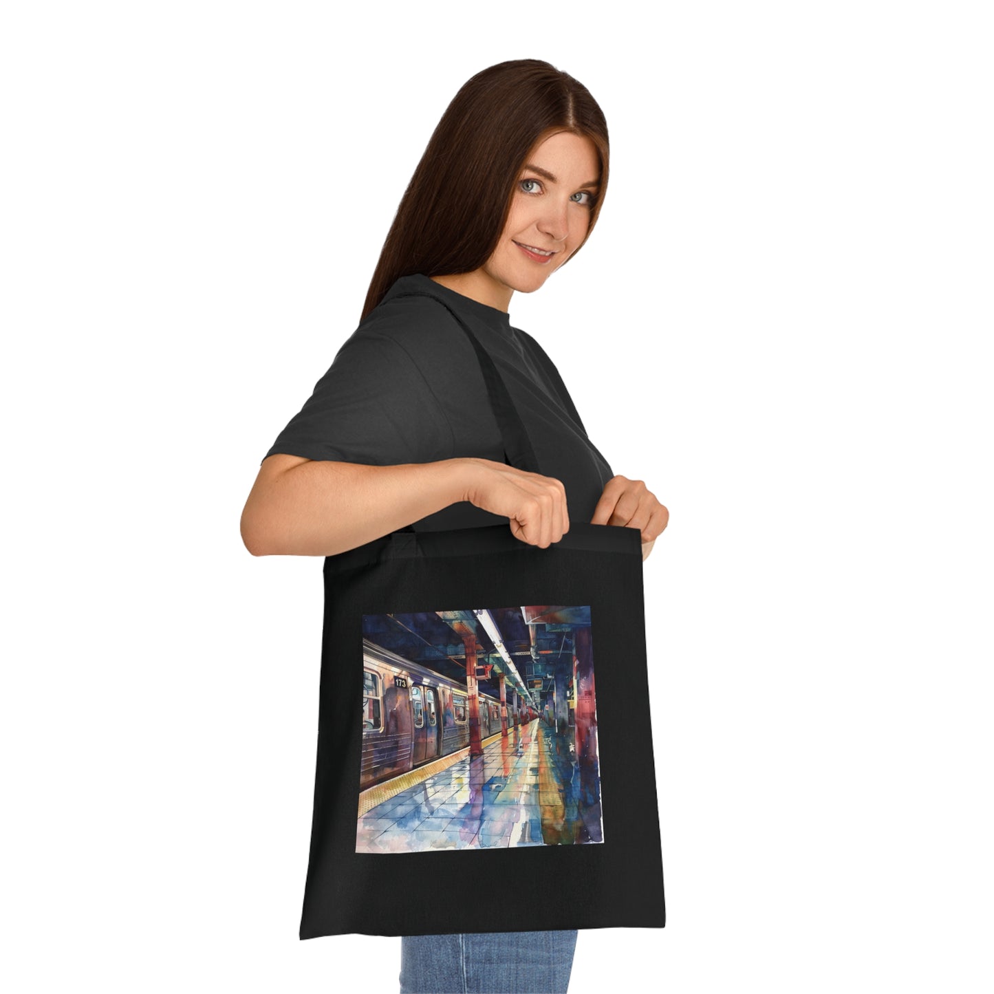 Subway Dreams Tote Bag | Tote Bag | Accessories, Bags, Cotton, DTG, Totes | Prints with Passion