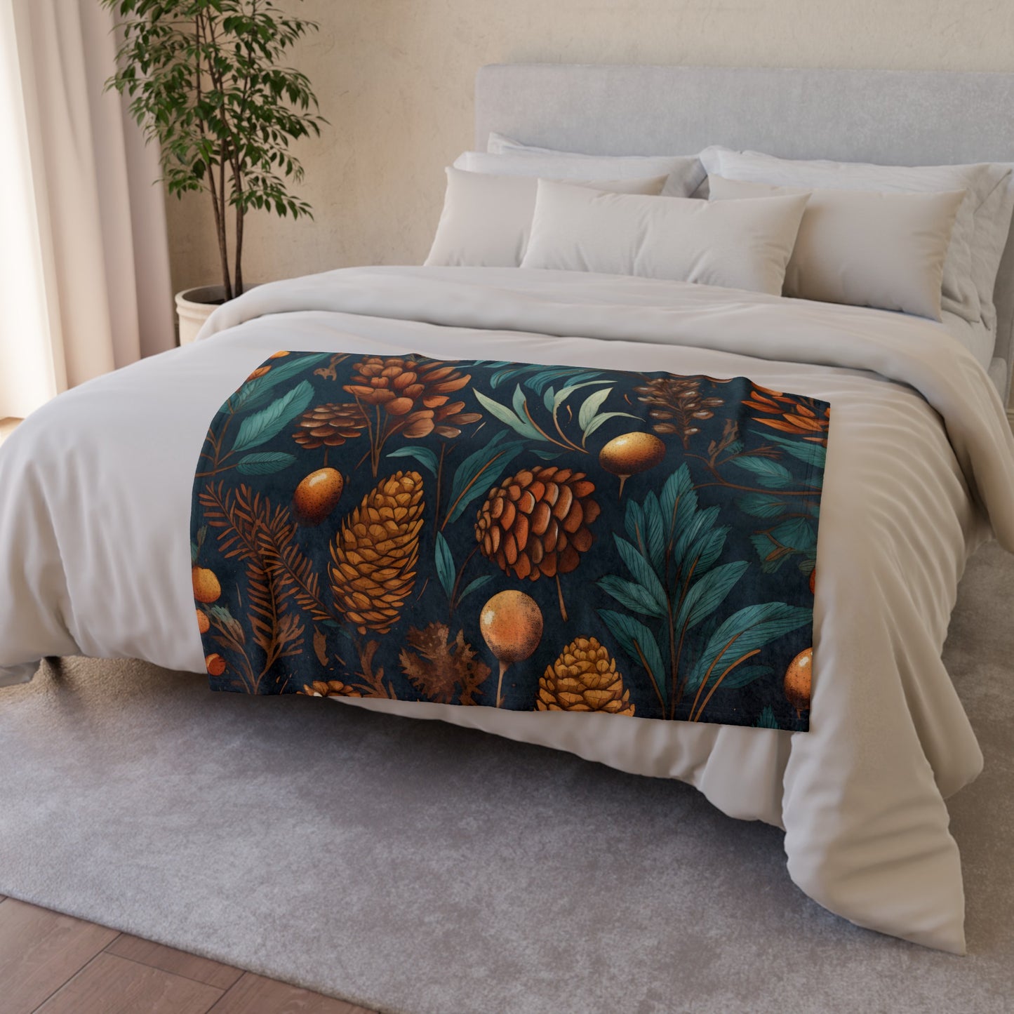 while the playful splashes and splatters bring a touch of magic to your home decor. Wrap yourself in luxury with this unique blanket that will surely elevate your relaxation experience.