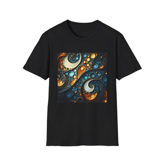 Infinite Dimensions in Fractal Embrace | T-Shirt | Fractal, Geometry, Infin, Mandelbrot, Math, Pattern, Repetition, Self-similarity, Set | Prints with Passion