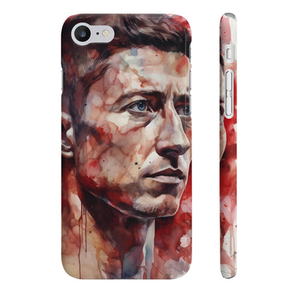 Lewandowski: Barça Striker Phone Case