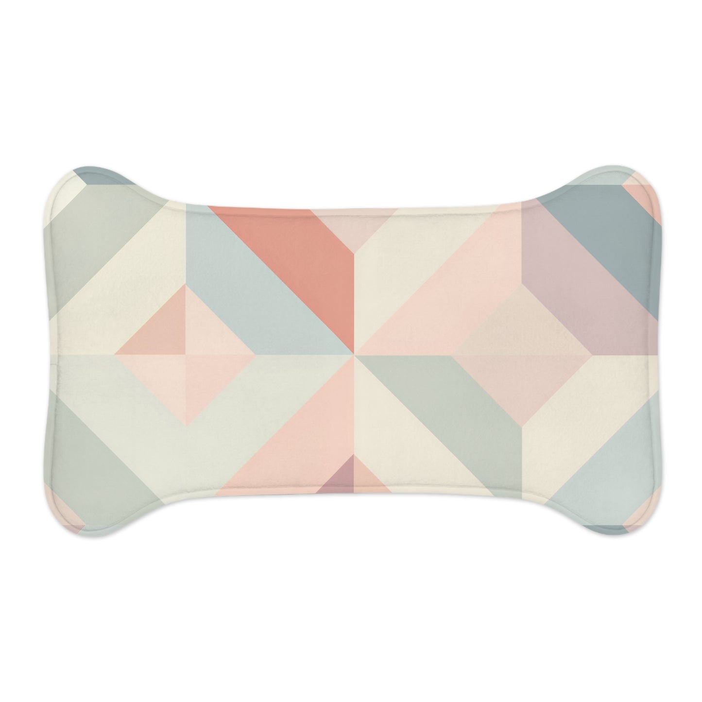 Chic Geometric Pet Feeding Mat