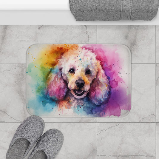 Poodle Perfect Bath Mat | Bath Mats | Bath, Bathroom, Home & Living, Indoor, Sublimation | Prints with Passion