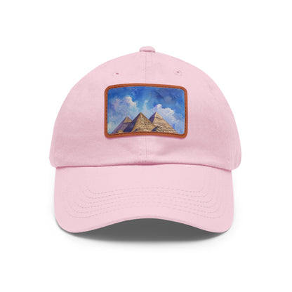 Pyramid Dreams: Egyptian Pyramids Watercolor Baseball Cap