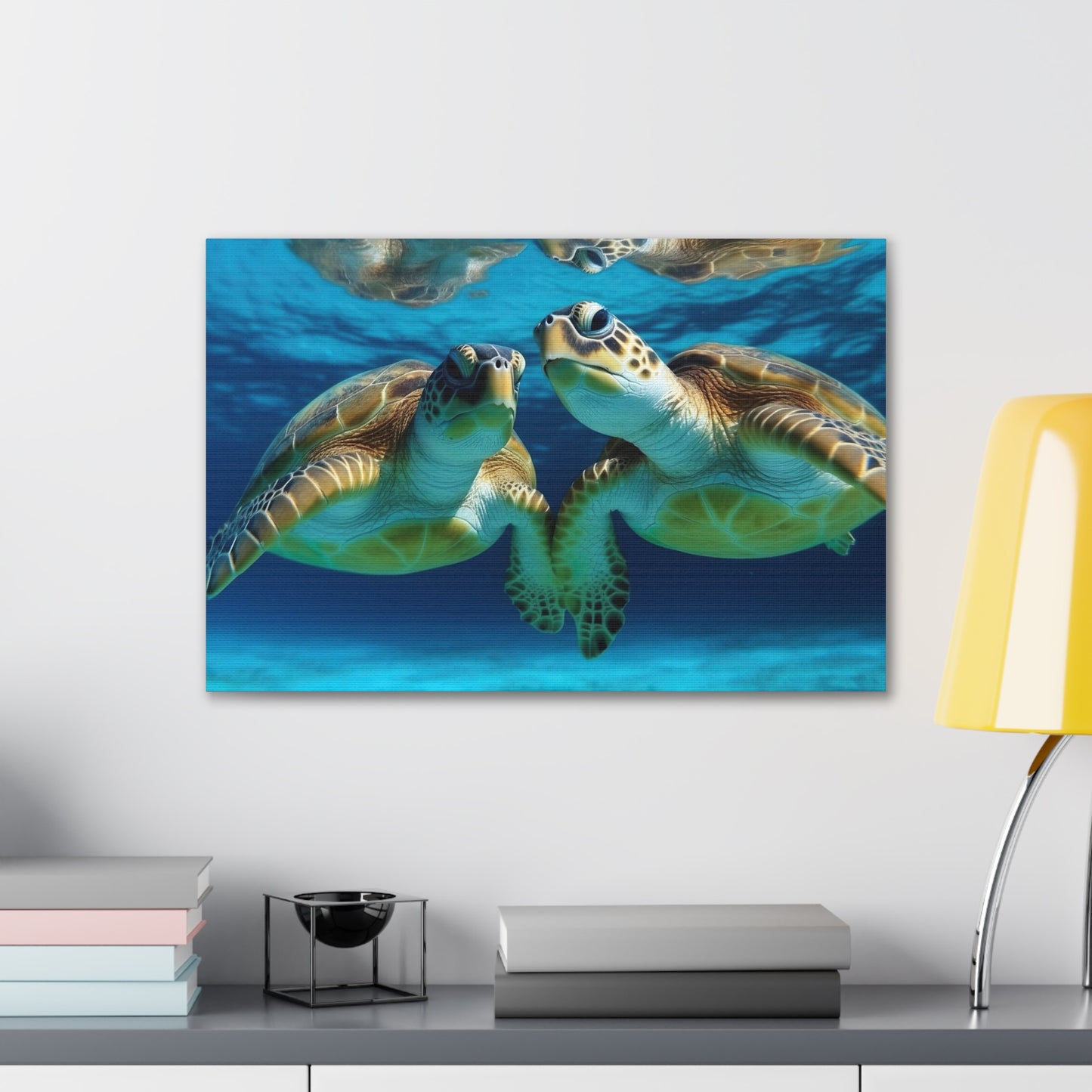 Turtle Paradise Canvas Print