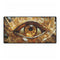 Levitating Crystals Forming an Eye — XL & XXL Desk Mat — Full Top-Down Artwork View