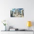 Floating Sky Ruins & Celestial Hourglass — Canvas Wall Art — Product Detail View 7