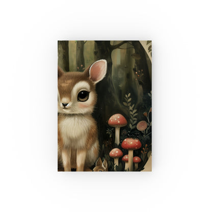 Enchanting woodland creature journal for fairytales and sketches