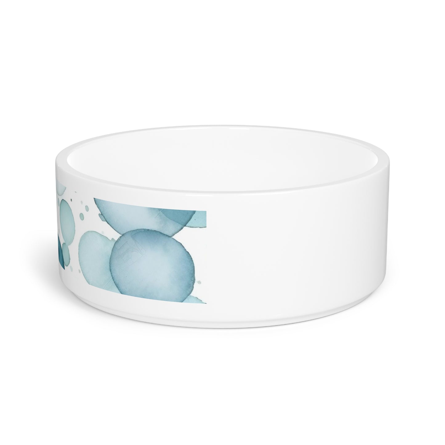 Seafoam Vision Pet Bowl: Dive into a mesmerizing oceaninspired design!