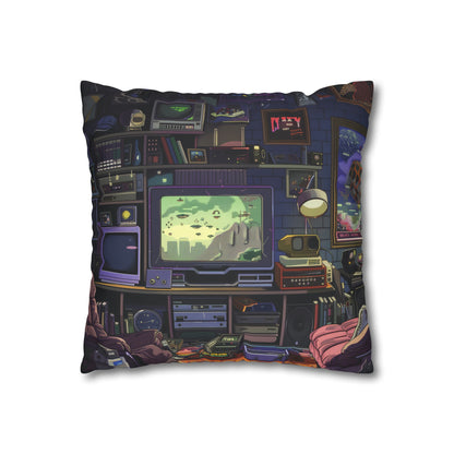 Retro Gamer Pillowcase - Classic 8-bit design, high-quality material, great gift idea for gamers | Prints with Passion