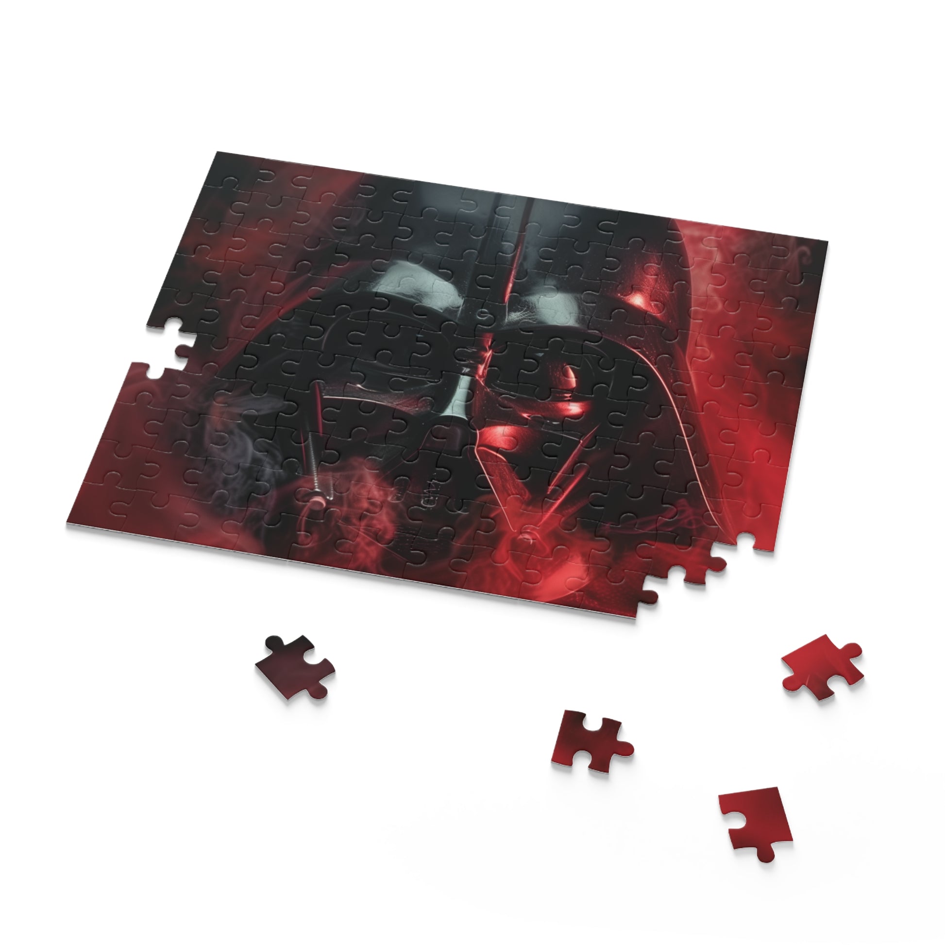 Sith Lord Darth Vader Jigsaw Puzzle - Dive into the dark side with this intricate and engaging Star Wars puzzle. Perfect for fans!