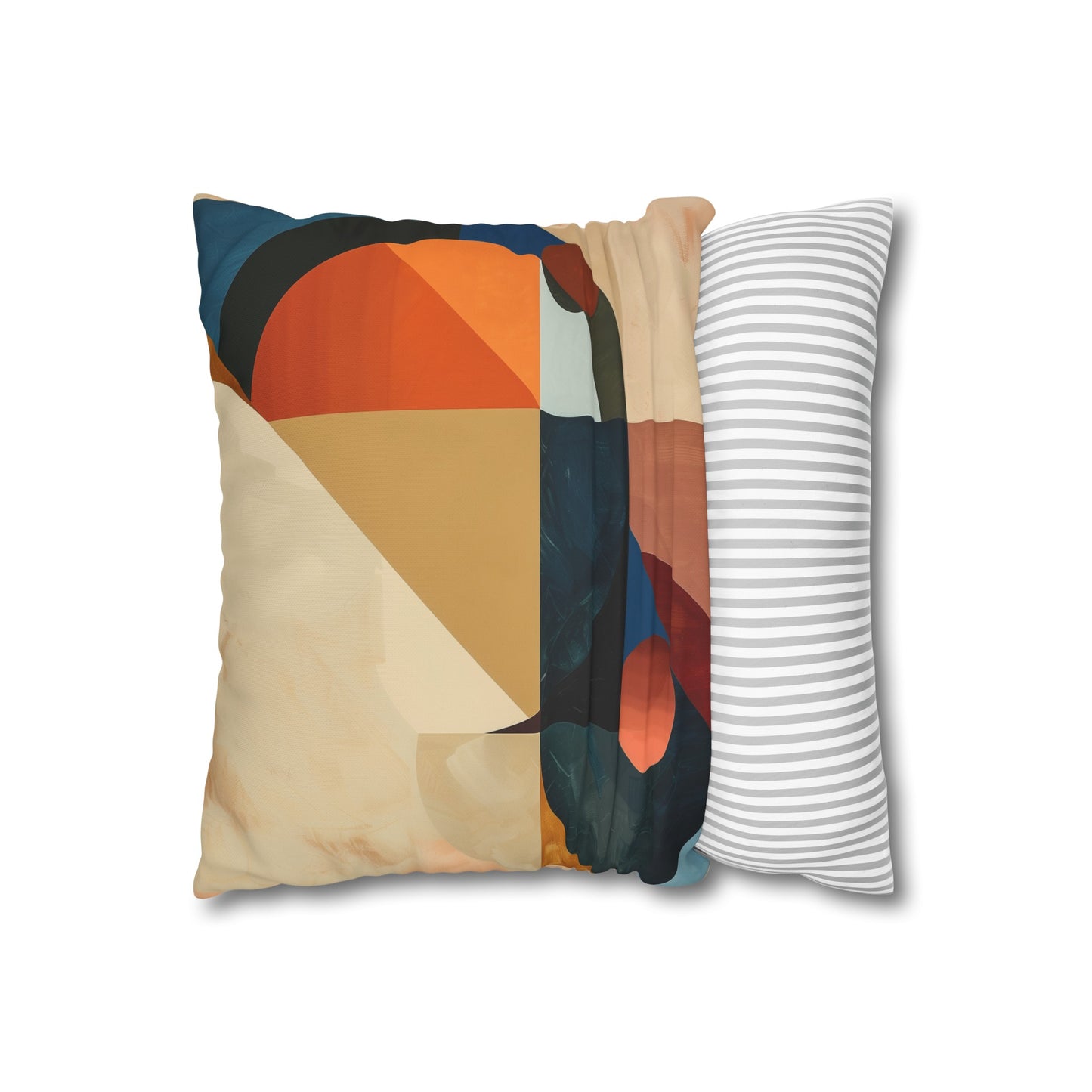 Abstract Geometric Dreams Pillowcase - Modern Art Design for Stylish Bedroom Decor