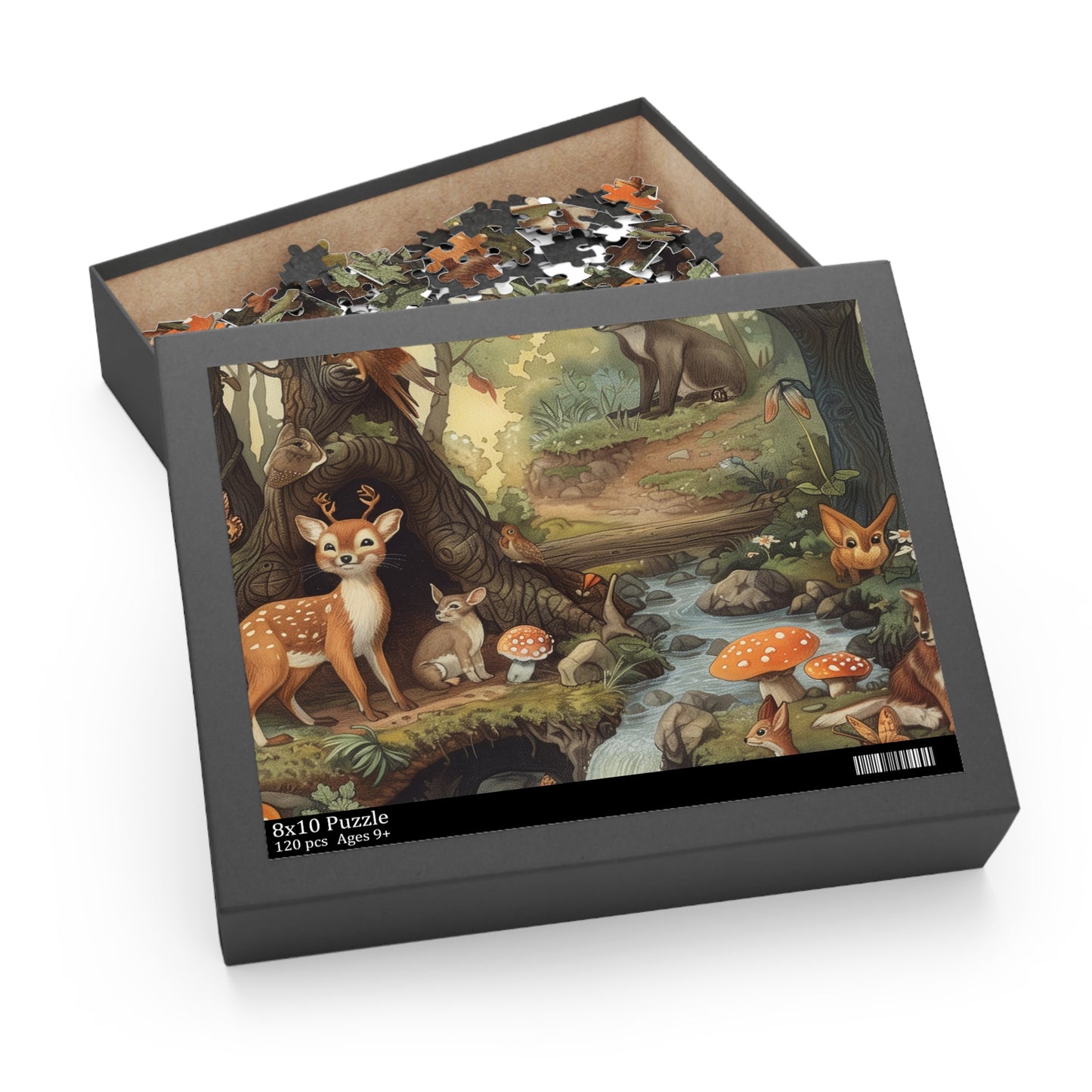 Forest Friends Jigsaw Puzzle | Puzzle | Back-to-School, Fall Picks, Games, Holiday Picks, Home & Living, Puzzles, TikTok, Valentine's Day, Valentine's Day Picks | Prints with Passion