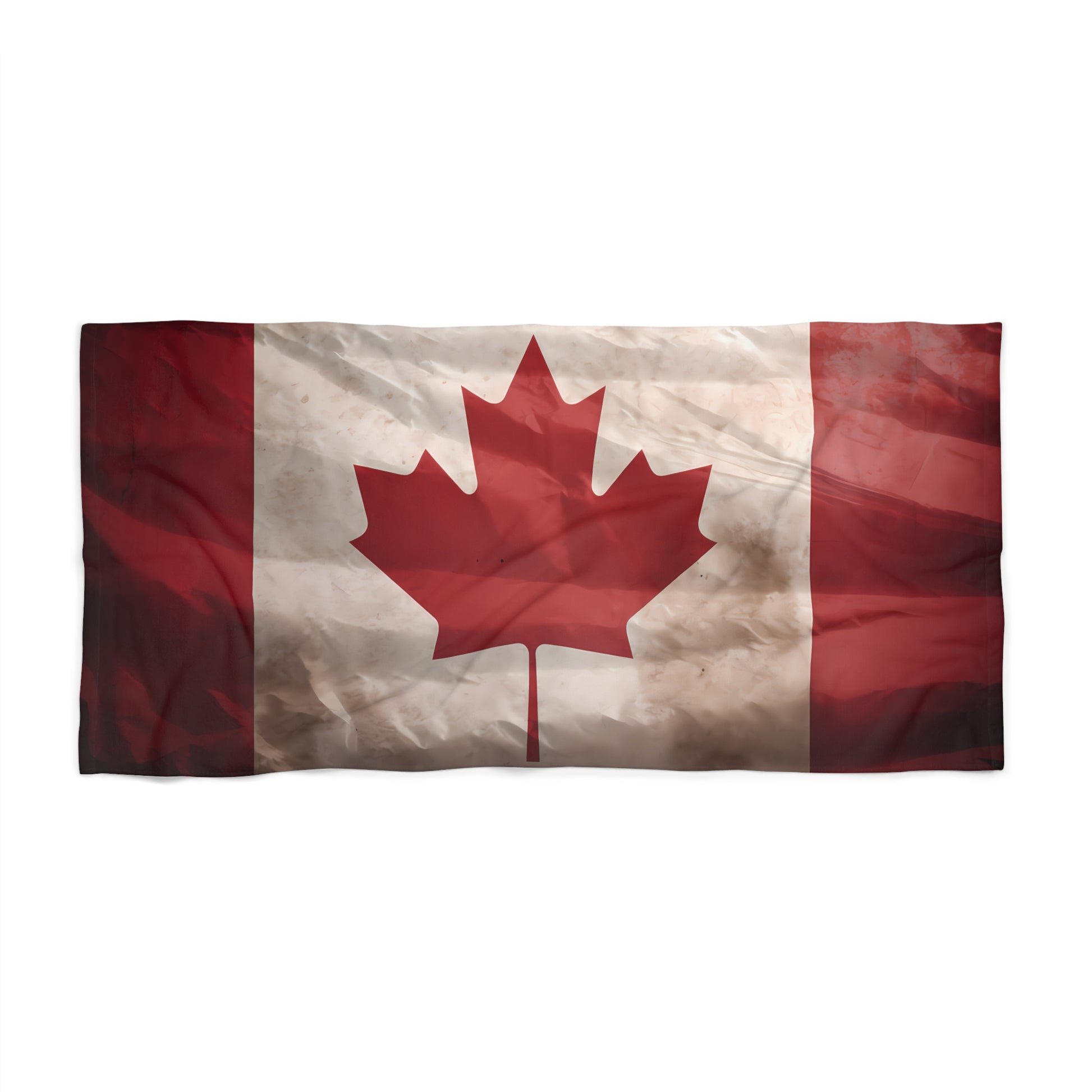 Canadian flag beach towel