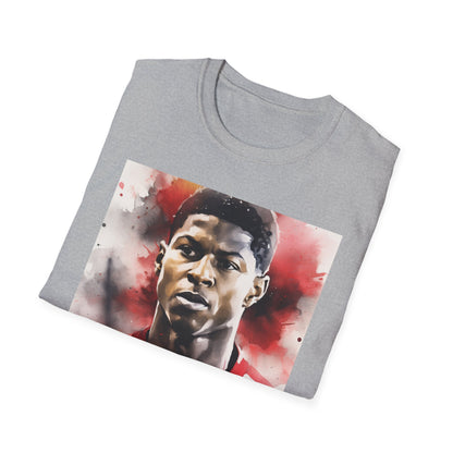 🎨 Rashford's Redemption: A Watercolor Tribute to Resilience and Hope ⚽️🏴󠁧󠁢󠁥󠁮󠁧󠁿