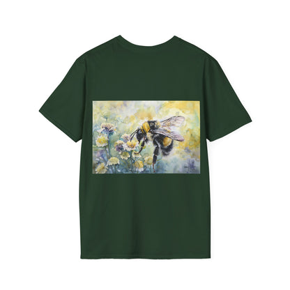 Buzzing Bumblebee Watercolor Tee