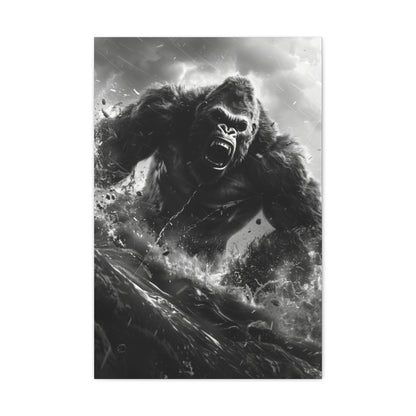 King Kong 4K Canvas Print | Canvas | Art & Wall Decor, Canvas, Fall Picks, Hanging Hardware, Home & Living, Indoor, Top Spring Products, Valentine's Day promotion | Prints with Passion