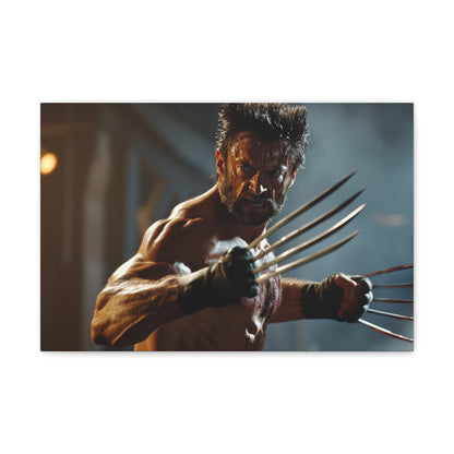 Wolverine Claws Canvas Print