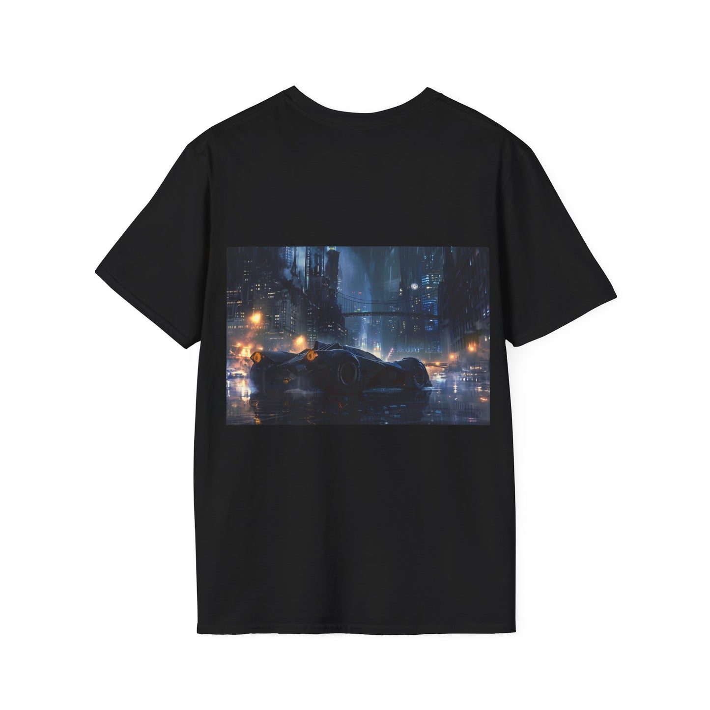 Gotham City Batmobile TShirt: The Dark Knights Ride