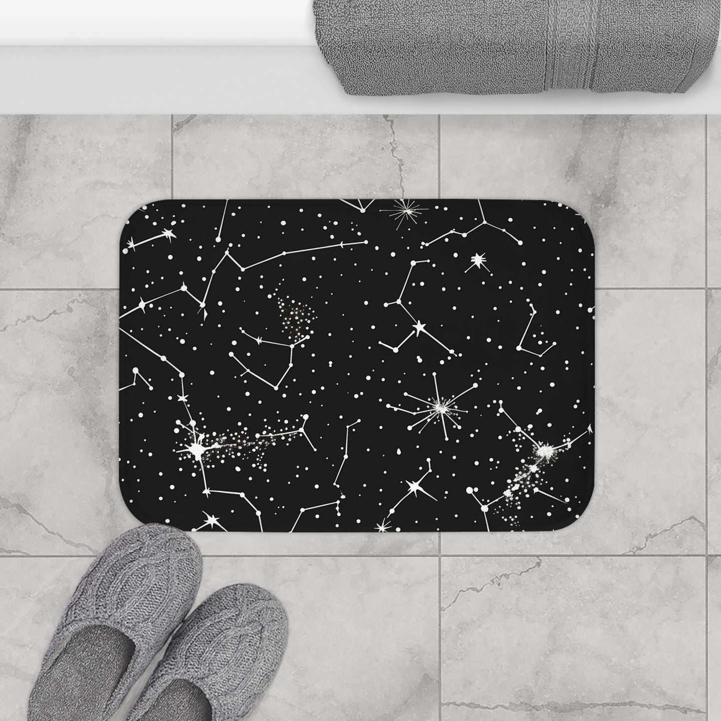 Starry Night Bath Mat